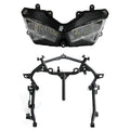 LED Headlight Assembly Stay Fairing Bracket Fit For Kawasaki Ninja 400 2018-2024