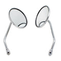 New 10mm Chrome Mirrors for Electric E-bike e bike Coleman Mini Bike Scooter