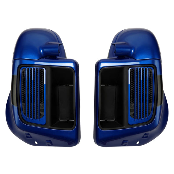 Vented Fairing Lowers Fit For Harley Road Glide 14-24 Candy Cobalt /Indigo Ink