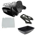 King Trunk Pad Mount Plate Fit For Harley Touring Electra Street Glide 2009-13