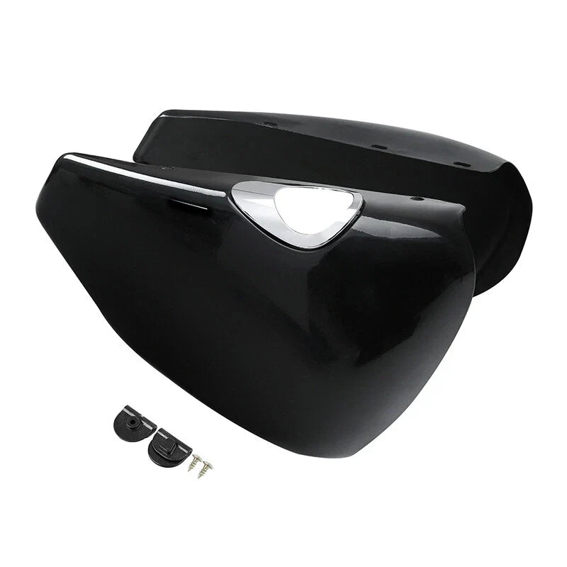 Left Right Side Battery Cover Fit For Harley Sportster 883 Custom XL883C 04-09