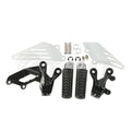 Front Rider Footpegs Footrest Set Fit For Kawasaki Ninja ZX14R ZZR1400 2006-2023