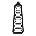 Matte Black Precision Chin Spoiler Frame Cover Fit For Harley Softail 2018-2024