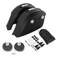 Matte Saddlebag Audio Lid Electronic Latch &Grill Fit For Indian Chieftain 14-18