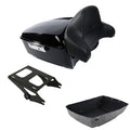 King Trunk Backrest Mount Fit For Harley Touring Street Electra Glide 2014-2026