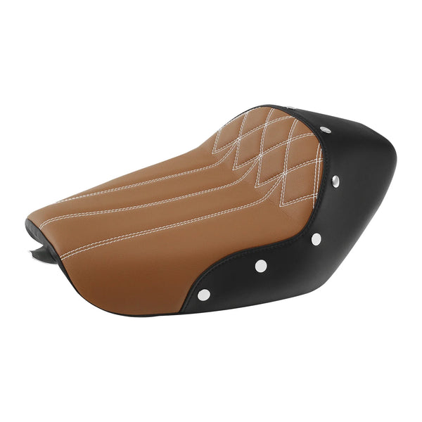 Driver Rider Solo Seat Cushion Fit For Harley Sportster Iron 883 XL1200 10-2022