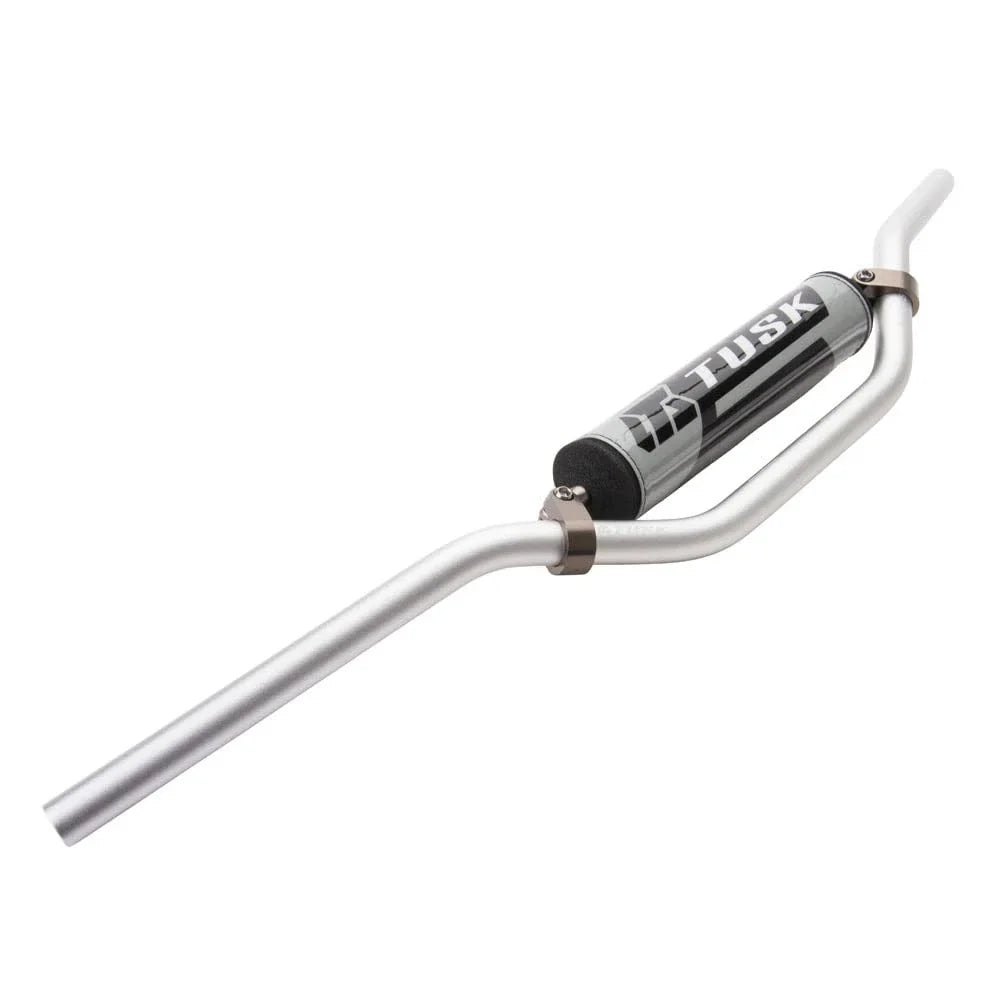 Tusk T-10 Aluminum 7/8" Handlebar KX High Bend Silver For KTM 250 Exc 1990-97