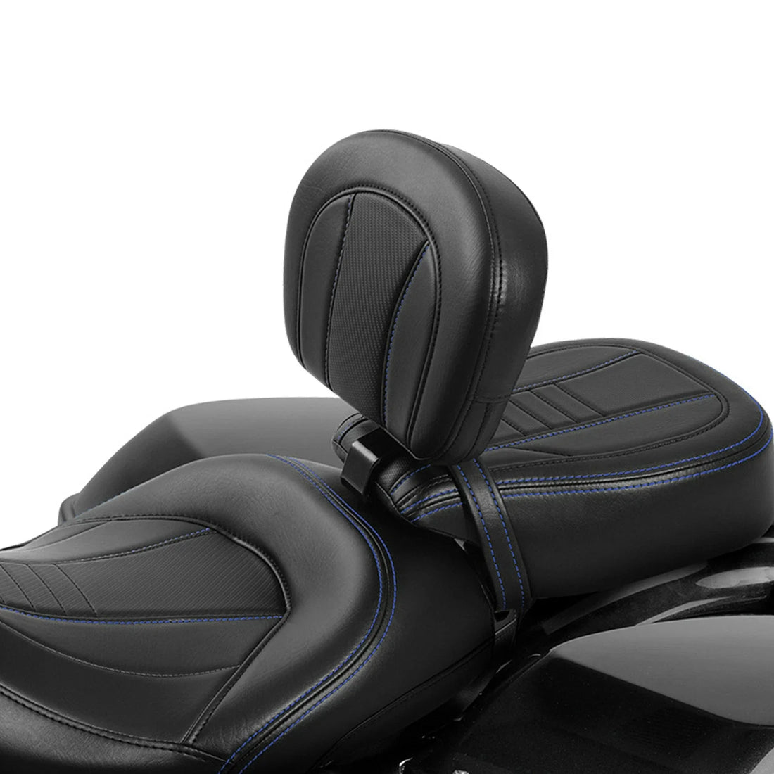 Low-Profile Driver Passenger Seat Rider Backrest Fit For Harley Road Glide 09-23