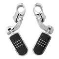 1 1/4" 32mm 1.25" Adjustable Highway Short Mount Foot Pegs Kit Fit For Harley