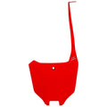 UFO Front Number Plate 00 CR Red For Honda CRF450R-S 2023-2024