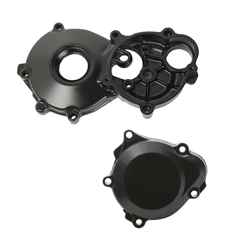 Black Right Starter Engine Cover Crankcase Fit For Suzuki GSXR600 1996-2005 1997