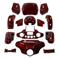 Fairing Bodywork Kit Fit For Harley Electra Glide 2014-24 Mysterious Red Sunglo