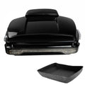 Chopped Trunk Luggage Backrest LED Light Fit For Harley Electra Glide 2014-2026