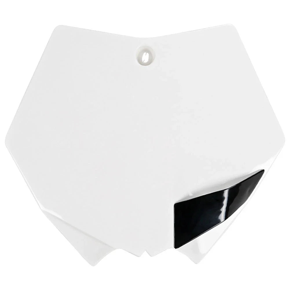 UFO Front Number Plate White For KTM 250 XC-F 2008-2009,2011-2012