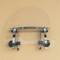 19"x17" Clear Windshield Windscreen For Kawasaki Vulcan VN800 900 1500 1600 1700
