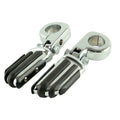1 1/4" Highway Bar Footpegs Mount Fit For Harley Touring Softail Engine Guards