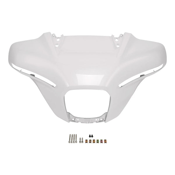 ABS Outer Batwing Fairing Fit For Harley Cvo Street Glide 23-25 White Onyx Pearl