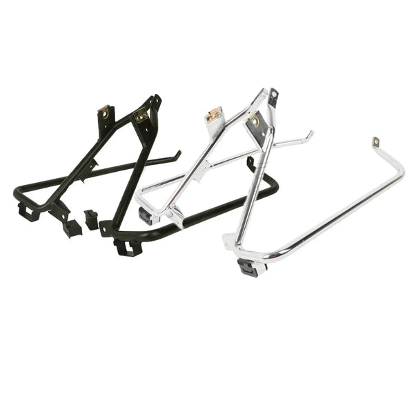 Chrome/Black Saddlebag Support Bracket For Harley Touring Road Glide Ultra 09-13