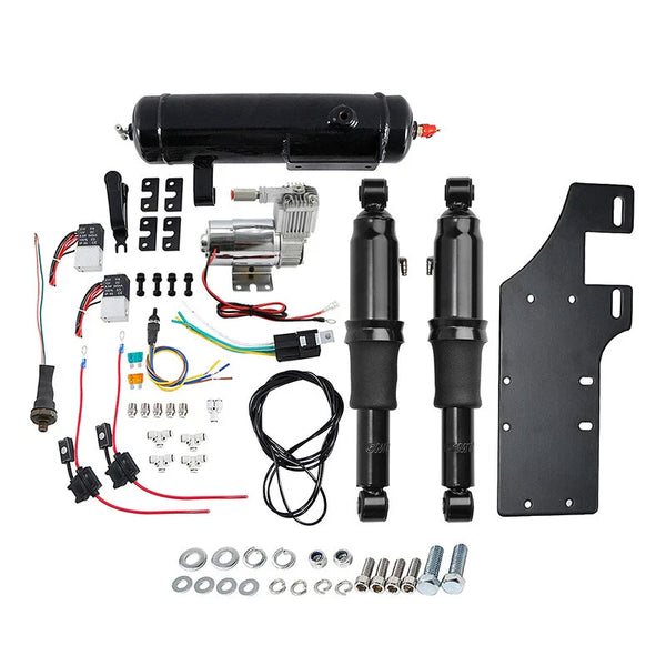 Rear Air Ride Suspension Air Tank Fit For Harley Touring Electra Glide 1994-2025
