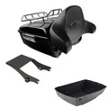 King Trunk Pad Mount Rack Fit For Harley Davidson Touring 97-2008