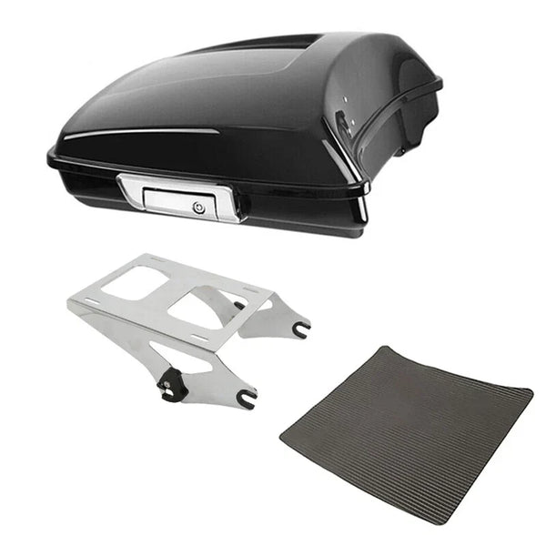 5.5" Razor Trunk Chrome Mount Rack Fit For Harley Touring Street Glide 2014-2026