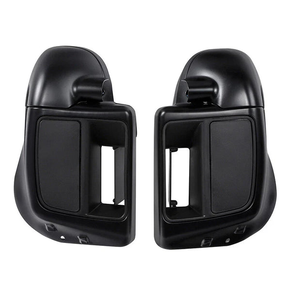Lower Vented Fairing Speaker Pod Fit For Cvo Street Glide 2014-2022 Black Denim