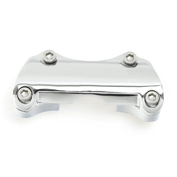 1" Handlebar Risers Top Clamp Fit For Harley Touring Road King Glide 1988-2024