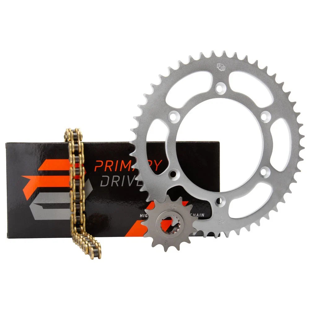 Primary Drive Steel Kit & Gold X-Ring Chain For KTM 250 Exc 1998-2003