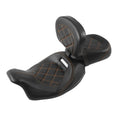 Driver Passenger Seat Rider Backrest Fit For Harley Touring Road King 2009-2023