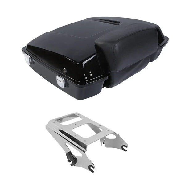 Razor Trunk Backrest Rack For Harley Touring Street Glide Flht 2009-2013