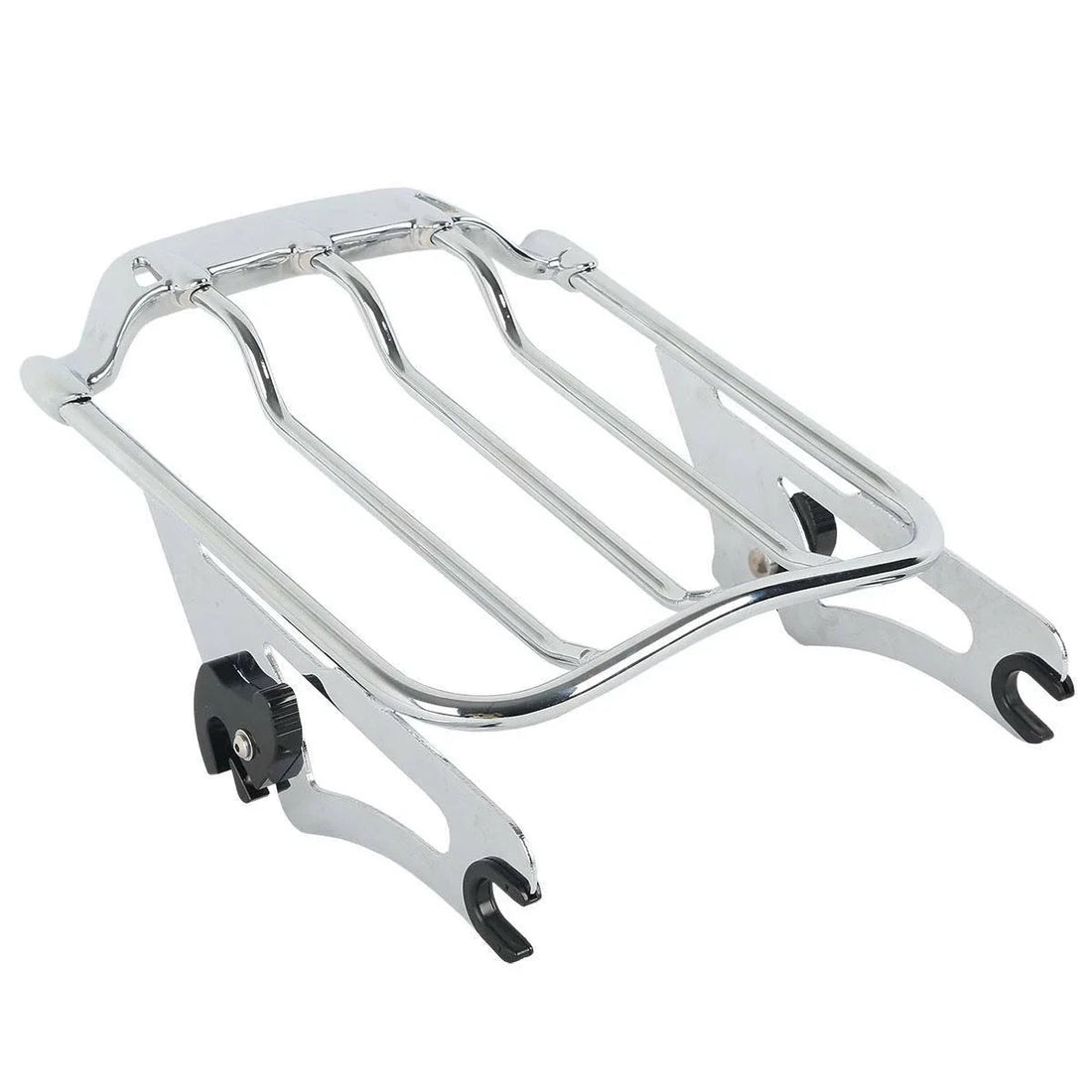 Chrome Two Up Luggage Rack Fit For Harley Touring Electra Street Glide 2009-2025