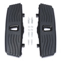 Black Driver Floorboard Fit For Harley Softail Fat Boy 1986-2017 Touring 1986-24