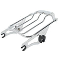 Two Up Luggage Rack Fit For Harley Touring Road Electra Glide Air Wing 09-2022