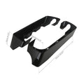 4" Black Saddlebag Extensions Fit For Harley Touring Street Road Glide 2014-2024