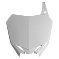 Acerbis 2042340002 Front Number Plate White