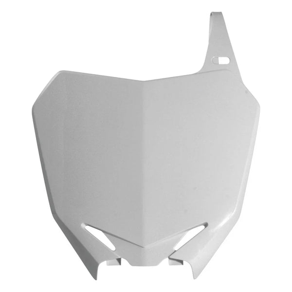 Acerbis 2042340002 Front Number Plate White