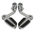 Highway Bar Footpegs Peg Long Angled Mount Fit For Harley Touring Softail Dyna