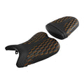 Black Orange Rider & Passenger Seat Fit For Suzuki GSXR600 GSXR750 2006-2007 07