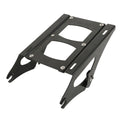 Black Detachable Two Up Mounting Rack Fit For Harley Touring Road Glide 2014-26