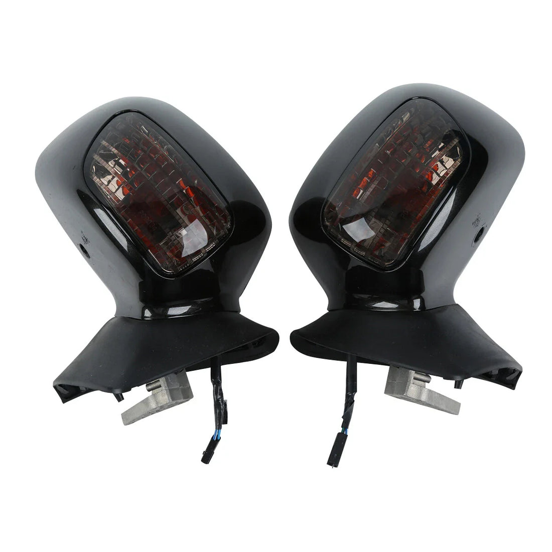 Rear View Mirrors Turn Signal Fit For Honda Goldwing 1800 GL1800 2001-2017