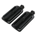 Black Highway Footrests Foot Pegs Fit For Harley Davidson Touring Models 1986-26