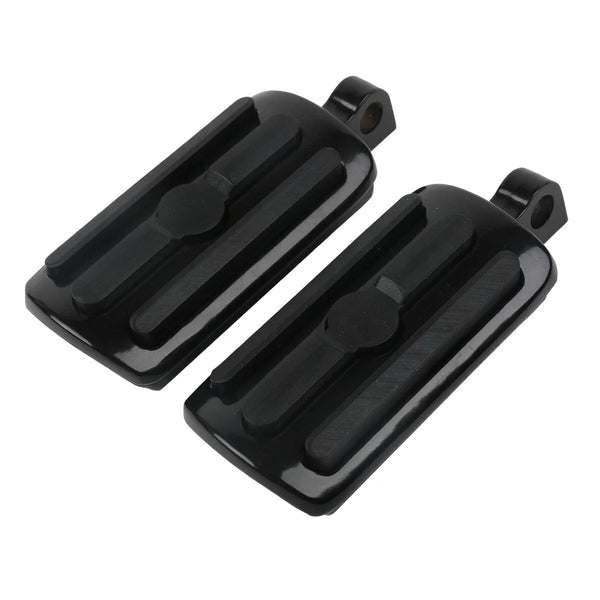 Black Highway Footrests Foot Pegs Fit For Harley Davidson Touring Models 1986-26