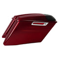 4" Hard Saddlebags Fit For Harley Touring Road Glide 14-25 Velocity Red Sunglo