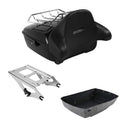 King Trunk Wrap Around Backrest Mount Rack Fit For Harley Street Glide 2014-2026