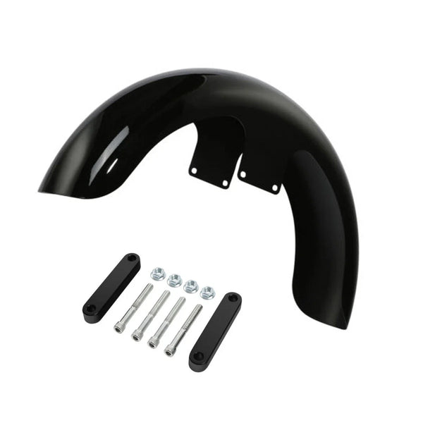 23" Wheel Front Fender Spacer Mount Kit Fit For Harley Touring Baggers 2014-2023