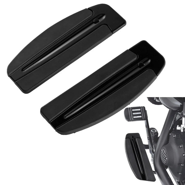 Slipstream Rider Floorboard Footboard Inserts Fit For Harley Touring Softail FL