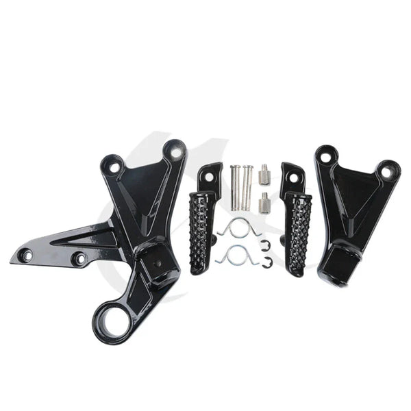 Front Driver Rider Footrests Footpegs Bracket Fit For Honda CBR1000RR 2017-2025