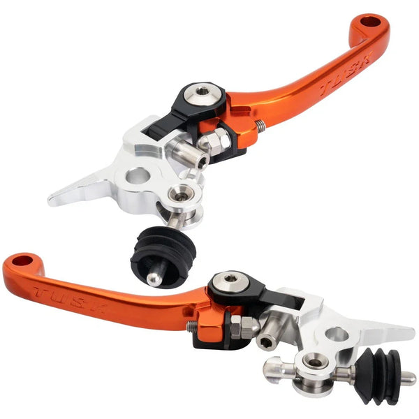 Tusk Multi-Pivot Lever Set Orange For KTM 125 SX 2005-2008