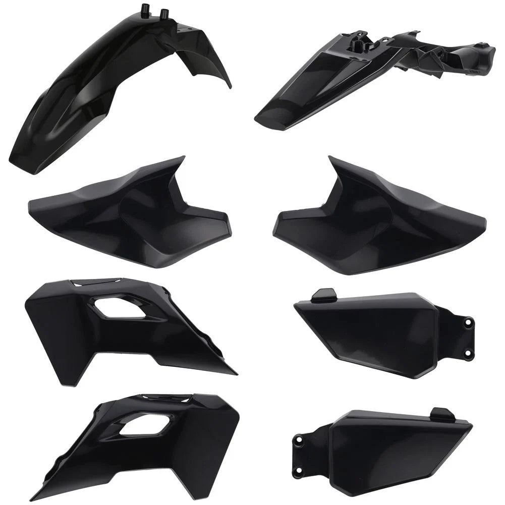 Acerbis 2987290001 Replica Plastic Kit Black