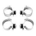 39mm Windshield Windscreen Clamps Fit For Harley Dyna Sportster XL 883 1988-2022